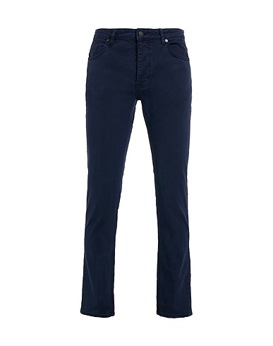 NEUW Denim trousers Midnight blue 98% Cotton, 2% Elastane