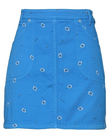 KENZO Gonna jeans Azzurro 100% Cotone