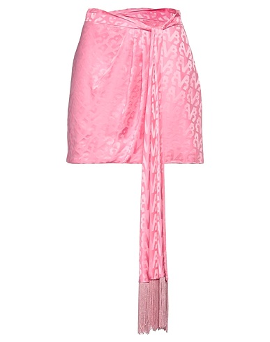 MARCO BOLOGNA Mini skirt Pink 100% Silk