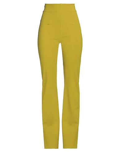 CHIARA BONI LA PETITE ROBE Casual trouser Lime green 72% Polyamide, 28% Elastane