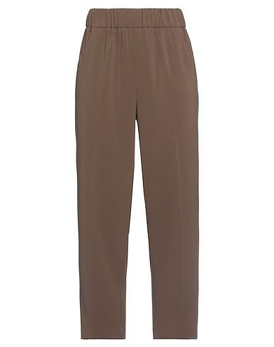 VIA MASINI 80 Pantalone Khaki 94% Poliestere, 6% Poliuretano