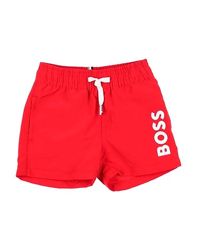 BOSS Shorts & Bermuda Red 100% Polyester