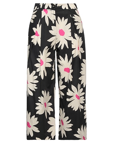 LAVIEPURE MAISON Casual trouser Black 100% Cotton