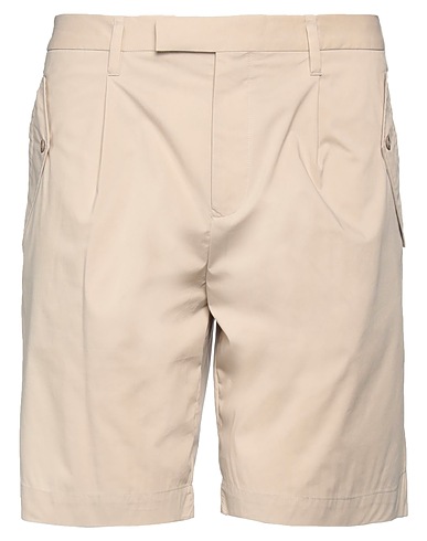 NEIL BARRETT Shorts & Bermuda Beige 70% Cotone, 30% Poliestere