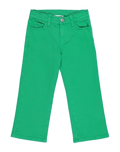 P.A.R.O.S.H. Denim trousers Green 98% Cotton, 2% Elastane
