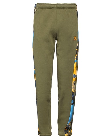 ADIDAS ORIGINALS Pantalone Verde militare 70% Cotone, 30% Poliestere riciclato