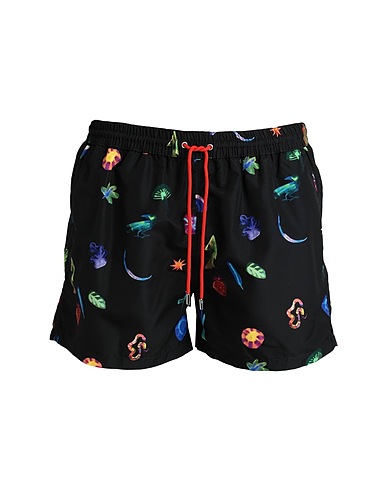 PAUL SMITH Swim shorts Black 50% Recycled polyester, 50% Polyester