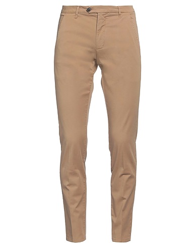 ROŸ ROGER'S Casual trouser Sand 97% Cotton, 3% Elastane