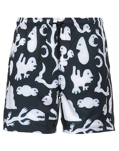 ELEMENT Shorts & Bermuda Black 92% Polyester, 8% Elastane