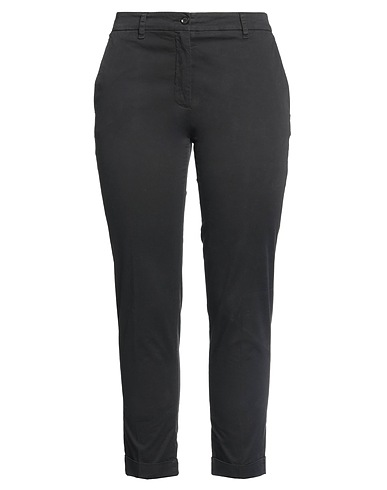 ASPESI Casual trouser Black 98% Cotton, 2% Elastane