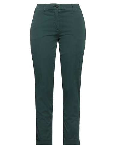 ASPESI Casual trouser Deep teal 98% Cotton, 2% Elastane