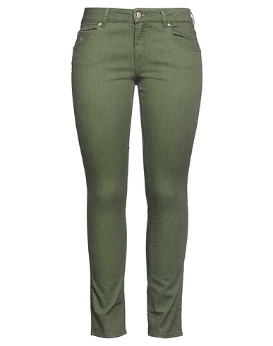 MARANI JEANS Casual trouser Military green 98% Cotton, 2% Elastane