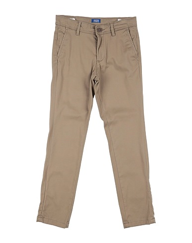 JACK & JONES Casual trouser Khaki 98% Cotton, 2% Elastane