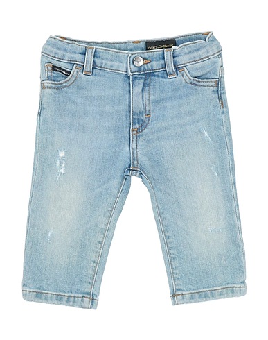 DOLCE & GABBANA Denim pants Blue 98% Cotton, 2% Elastane