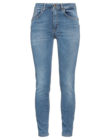 LIU •JO Denim pants Blue 92% Cotton, 6% Elastomultiester, 2% Elastane