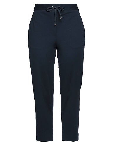 CIRCOLO 1901 Casual trouser Midnight blue 92% Cotton, 8% Elastane