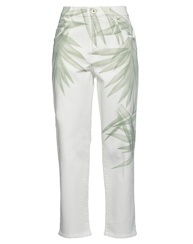 LORENA ANTONIAZZI Jeans Elfenbein 92% Baumwolle, 6% Elastomultiester, 2% Elastan