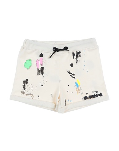 DIADORA Shorts & Bermudas Elfenbein 100% Baumwolle
