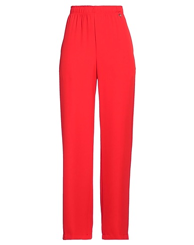 GAI MATTIOLO Pantalone Rosso 95% Poliestere, 5% Elastan