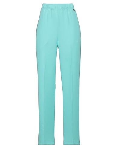 GAI MATTIOLO Pantalone Turchese 95% Poliestere, 5% Elastan