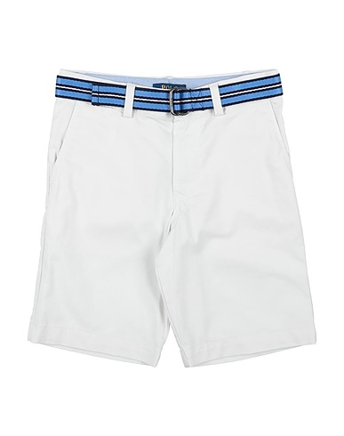 POLO RALPH LAUREN Shorts & Bermuda  Straight Fit Flex Abrasion Twill Short 
 White 98% Cotton, 2% Elastane