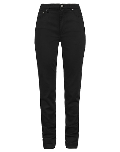 TRUSSARDI Casual pants Black 73% Cotton, 19% Lyocell, 5% Elastane, 3% Rubber