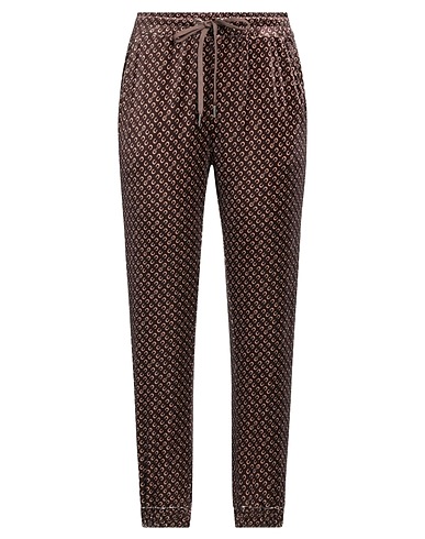 PINKO Casual trouser Brown 95% Polyester, 5% Elastane