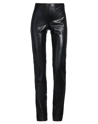 ANGELO MARANI Casual trouser Black 55% Polyamide, 45% Polyurethane