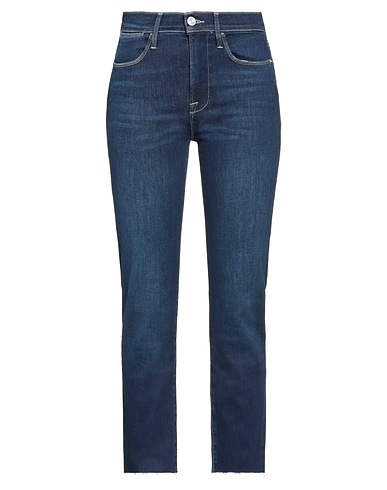 FRAME Denim trousers Blue 67% Cotton, 13% Post-consumer recycled cotton, 11% Lyocell, 5% Elasterell-p, 4% Elastane