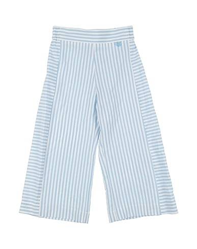 MONNALISA Casual trouser Sky blue 90% Viscose, 10% Polyester