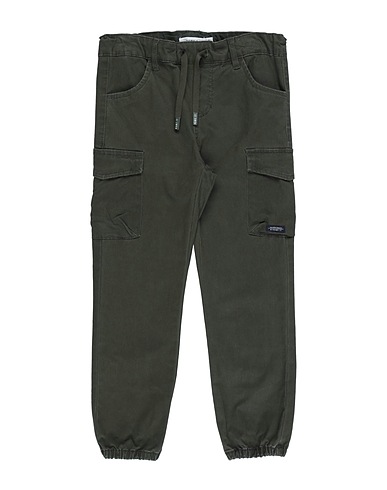 NAME IT® Casual trouser Dark green 98% Cotton, 2% Elastane