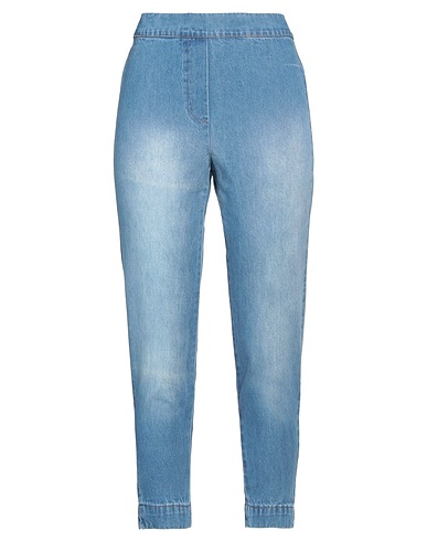 WORKING OVERTIME Pantaloni jeans Blu 100% Cotone
