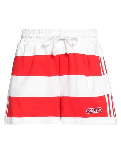 ADIDAS ORIGINALS Shorts & Bermuda Red 100% Cotton