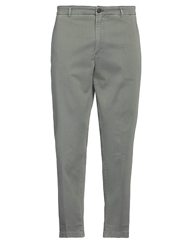 DEPARTMENT 5 Casual trouser Grey 97% Cotton, 3% Elastane