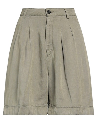 DEPARTMENT 5 Shorts & Bermuda Military green 75% Tencel™, 25% Linen