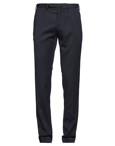 KANGRA Casual trouser Midnight blue 54% Polyester, 44% Wool, 2% Elastane