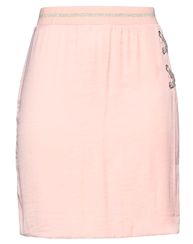 LIU •JO Minirock Rosa 47% Baumwolle, 47% Modal, 6% Elastan, Polyester, Viskose