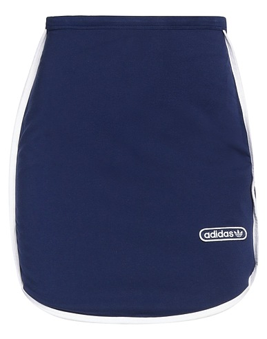 ADIDAS ORIGINALS Minigonna Blu 93% Cotone, 7% Elastan