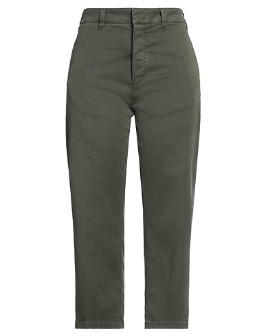 DEPARTMENT 5 Casual trouser Military green 98% Cotton, 2% Elastane