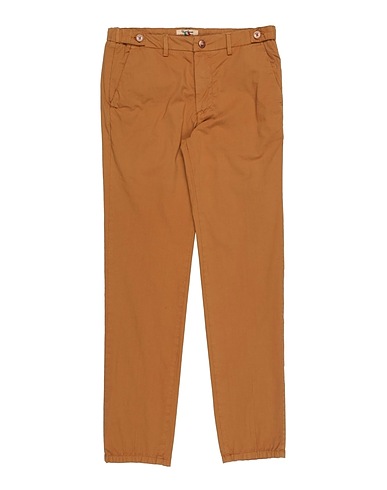 NUPKEET Pantalone Cammello 97% Cotone, 3% Elastan