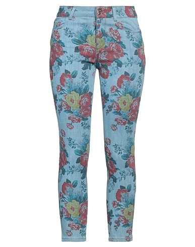 MY TWIN TWINSET Denim pants Blue 99% Cotton, 1% Elastane