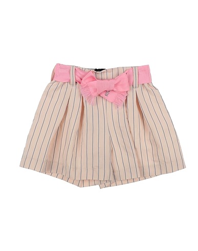 MONNALISA Shorts & Bermuda Beige 90% Viscose, 10% Polyester