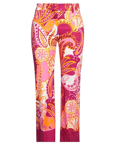 TRUE ROYAL Casual trouser Fuchsia 97% Cotton, 3% Elastane