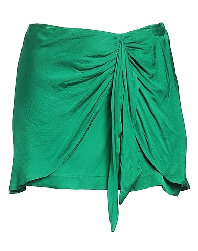 DIXIE Mini skirt Green 100% Viscose