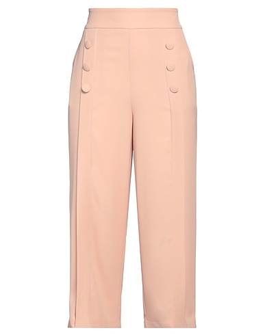 MANUELA RIVA Pantalone Cipria 95% Poliestere, 5% Elastan