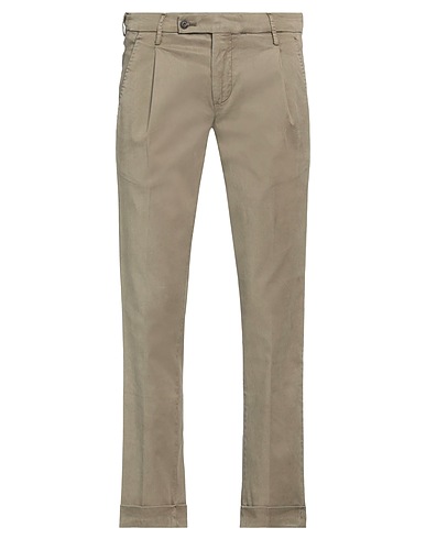 MICHAEL COAL Casual trouser Military green 69% Lyocell, 29% Cotton, 2% Elastane