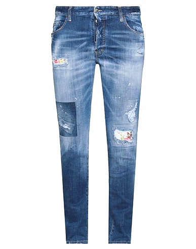 DSQUARED2 Denim pants Blue 98% Cotton, 2% Elastane, Cellulose