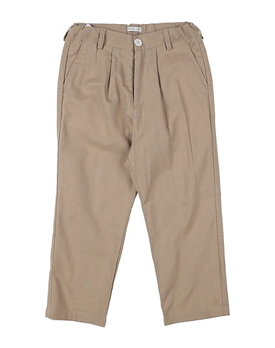 MOOD_ONE Casual pants Light brown 50% Linen, 50% Cotton