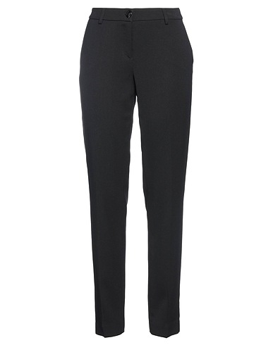 MARANI JEANS Casual trouser Black 80% Polyester, 17% Rayon, 3% Elastane