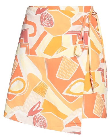 GLAMOROUS Mini skirt Ivory 100% Cotton
